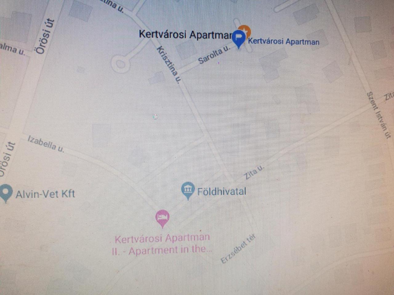 Kertvarosi Apartman Tiszaújváros Εξωτερικό φωτογραφία